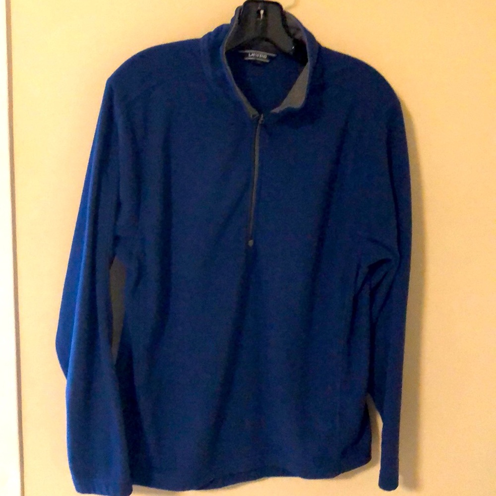 Land’sEnd men’s fleece pullover